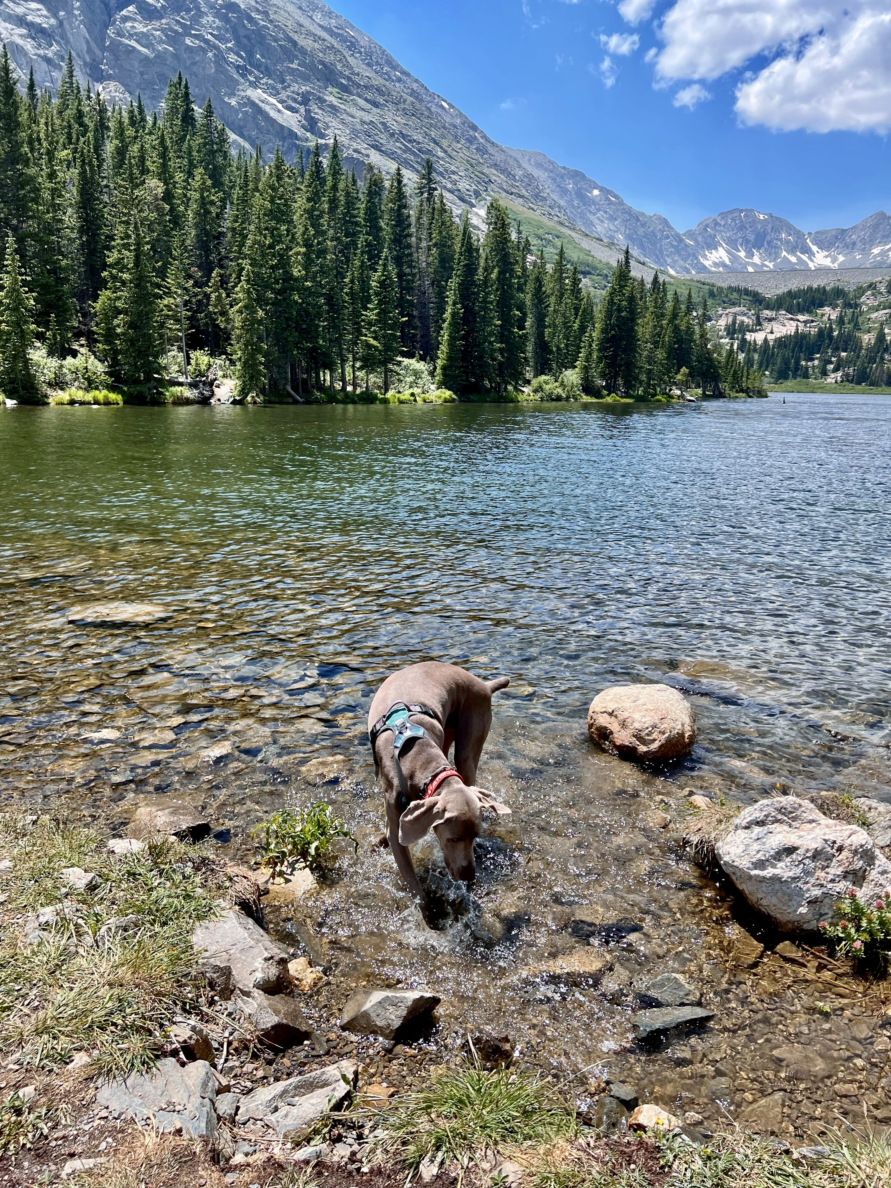 Blue Lakes, closer to parking lot