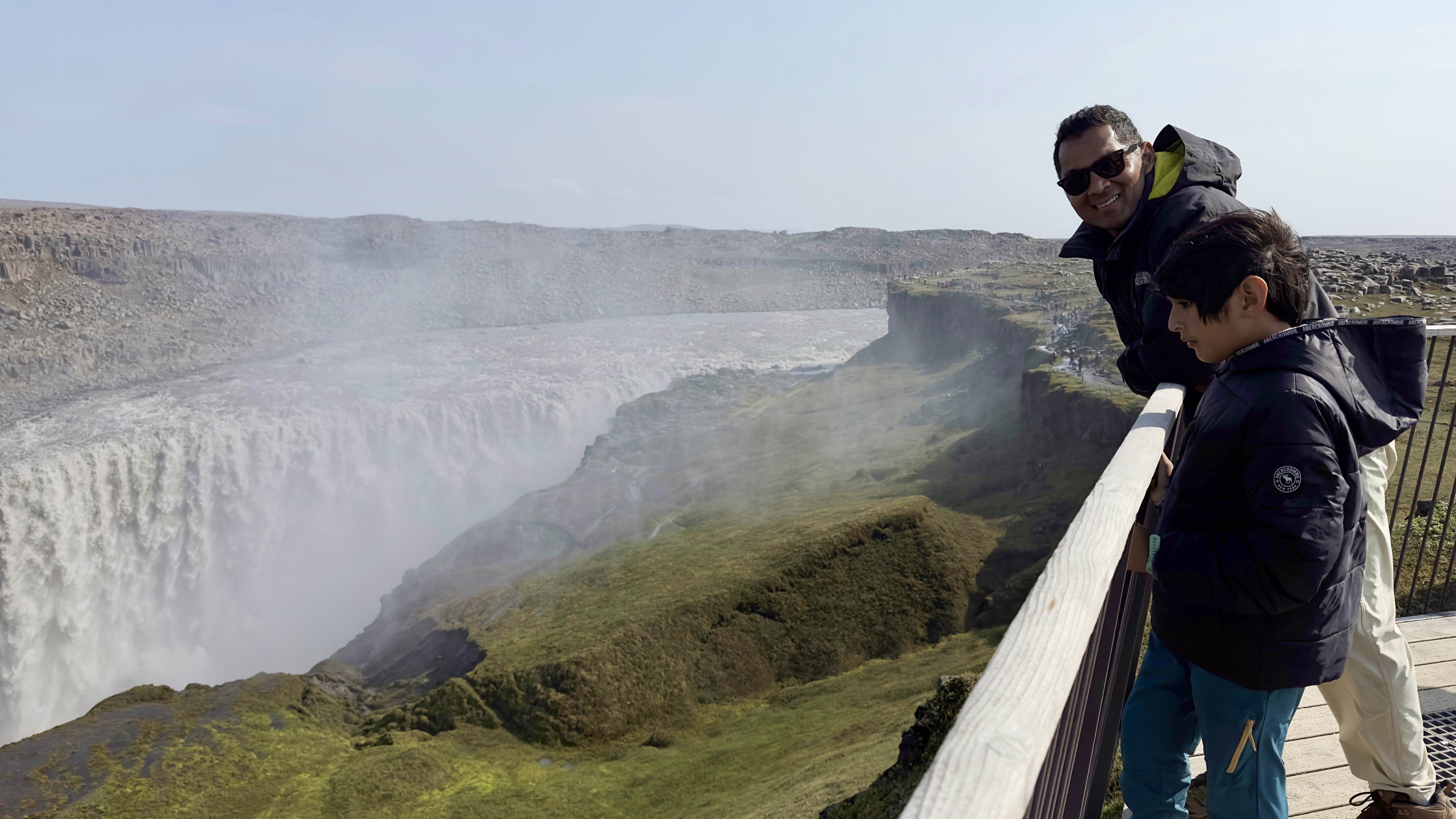 Dettifoss from viewing platform