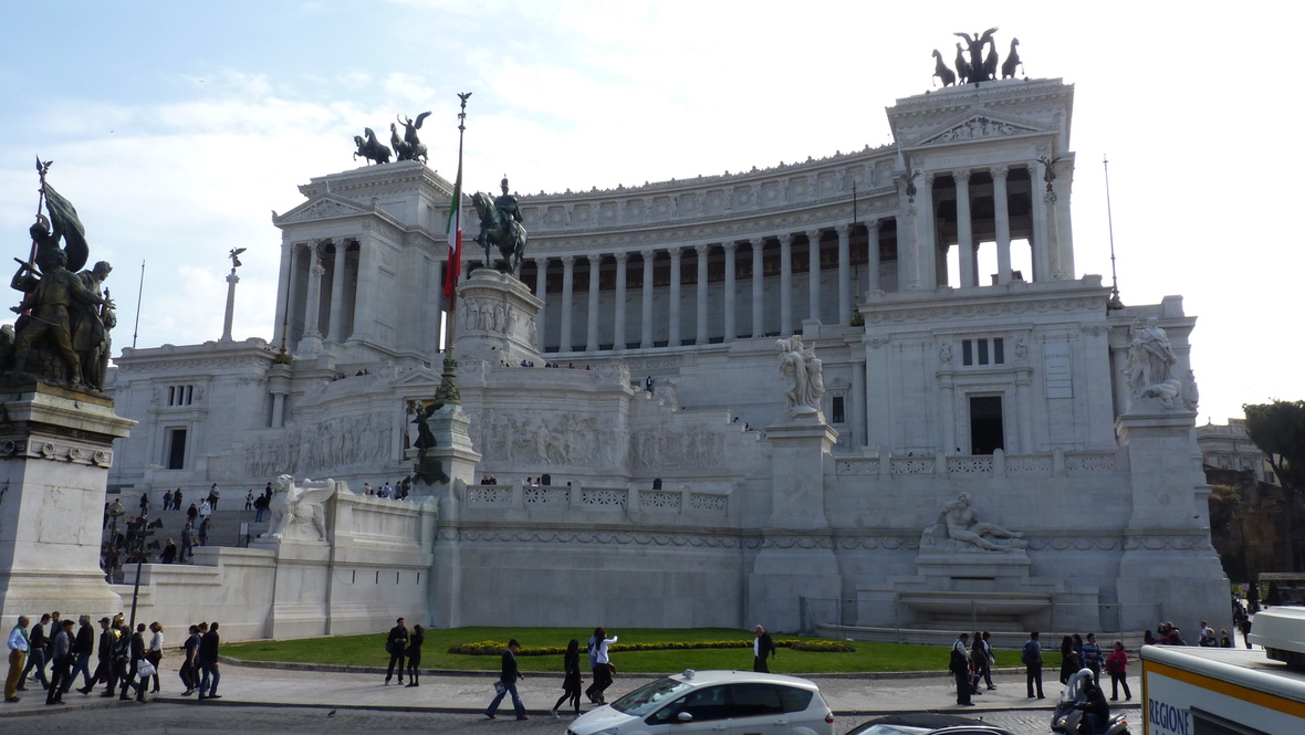 Victor Emmanuel II National Monument (the typewriter building)